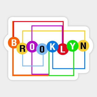 Brooklyn Subway Sticker